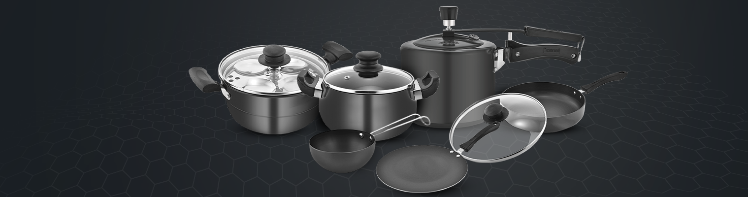 HARD ANODIZED COOKWARE