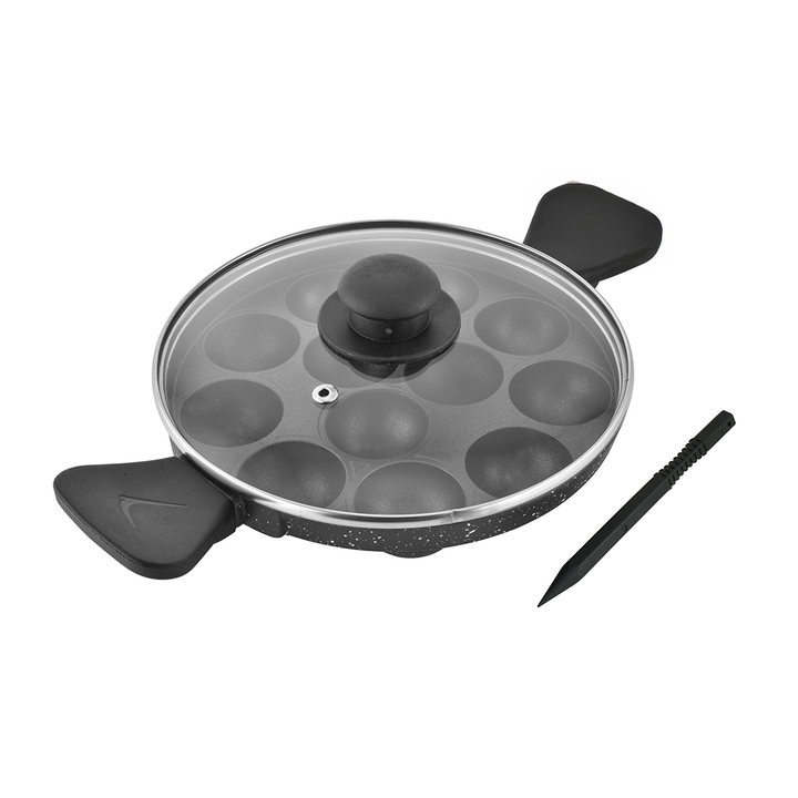 APPAPATRA WITH GLASS LID NONSTICK COOKWARE